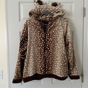 Topshop Deer Fleece Lounge Set
